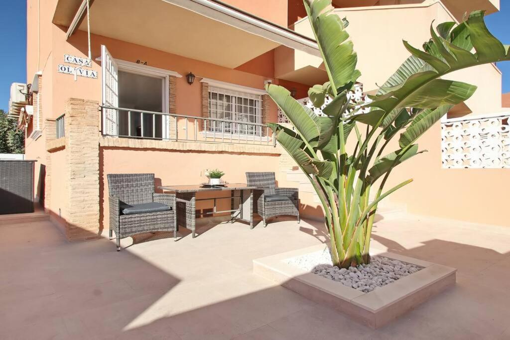 הוילה טורבייחה Casa Olivia With Pool Heating Fee מראה חיצוני תמונה