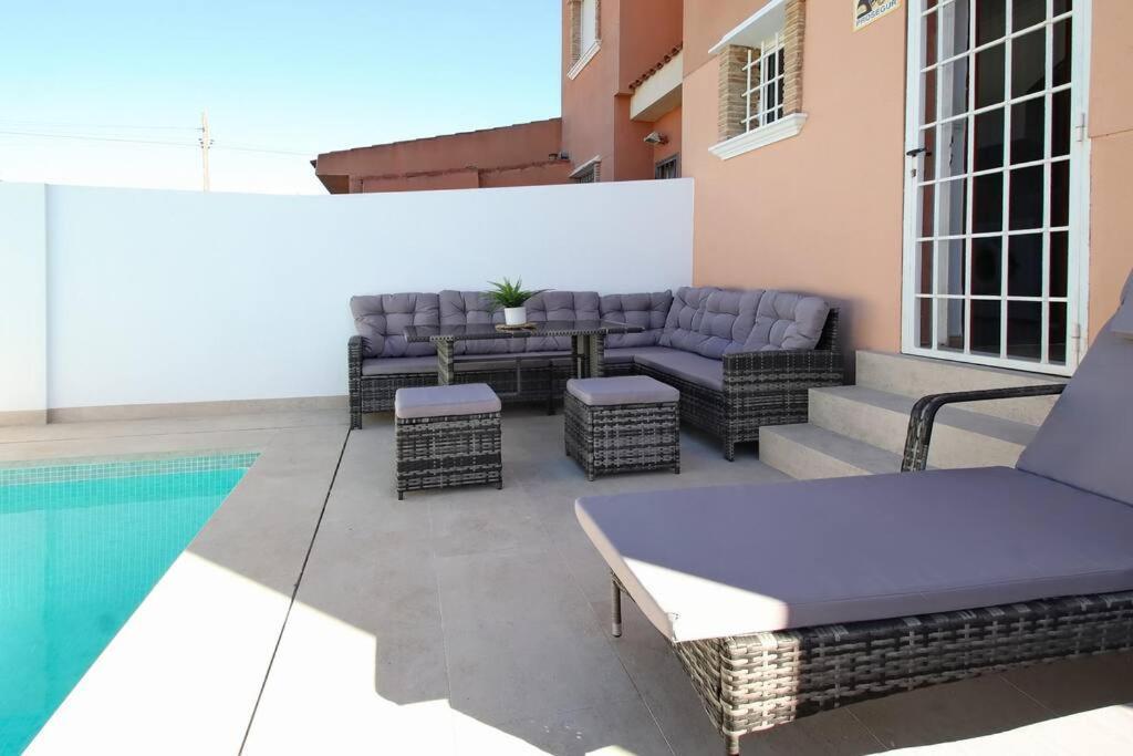 הוילה טורבייחה Casa Olivia With Pool Heating Fee מראה חיצוני תמונה